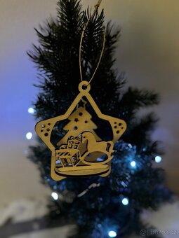 Vánoční dekorace - 3D dekorace - 4