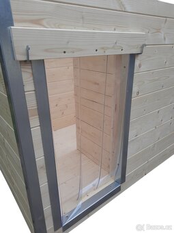 Psí bouda Masiv (žádné OSB desky), 6 velikostí - 4