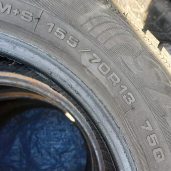 Zimní pneumatiky Sava 155/70 R13 č. AP74 - 4