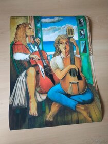 Karel Gott - kopie obrazů - 4