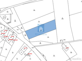 Prodej pozemku Lenora, okres Prachatice 2 695 m2 - 4