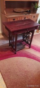 RETRO historický šicí stroj MUNDLOS - 4