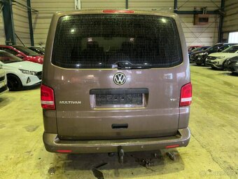 VW Multivan T5 2.0 TDI 103kW,7.sedadel,Webasto,Tažné. - 4