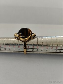 Zlatý prsten - tygří oko - 4