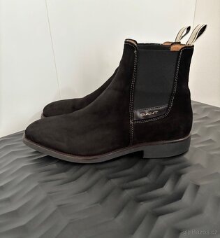 Kožené boty GANT - 4