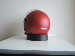 Helma na moto G20 - červená matná - 4