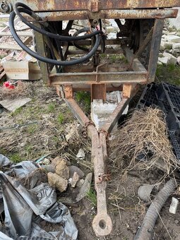 Valník za malotraktor hydraulicky sklopný - 4
