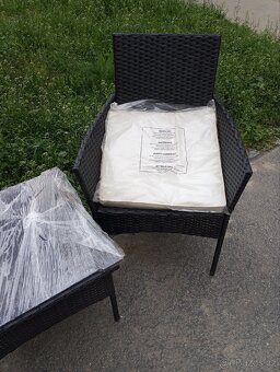 Nový ratanový balkónový set - 4