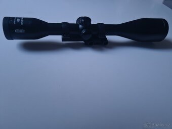 Puskohled Artemis 2100, 7x50 s cervenym bodem, a montazi - 4