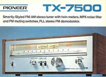 PIONEER TX-7500-AM/FM Stereo Tuner (1975-77) - 4