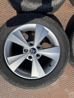 Prodám ORG. Alu Škoda R16 5x112 ET46 - 4