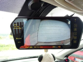 LCD monitor7“Full HD MP5 na zrcátko AV1/AV2/USB/SD/Bluetooth - 4