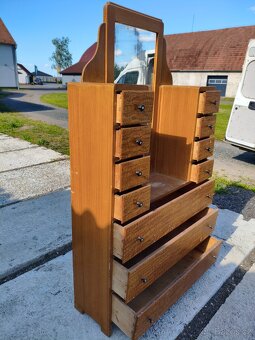Starožitná šuplíkatá toaletka - 4