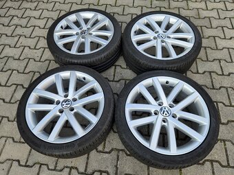 ALU Volkswagen 5x112 Letní continental 225/40/18 - 4