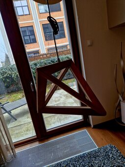 Závěsné svítidlo Dieter Knoll, Dub, Triangl - 4