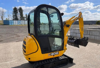 PÁSOVÝ minibagr 19HP|1227MTH|1,6t++3x lžíce(JCB 8016) - 4