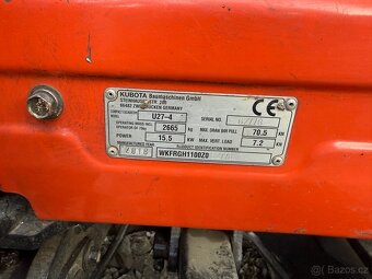 Prodám minibar Kubota U27-4 - 4