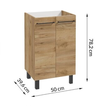 Koupelnová sestava s umyvadlem + pákovovou baterií - 4