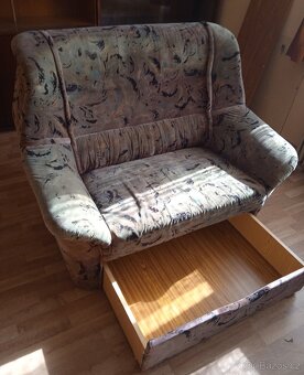 Konferenční stolek, dvojsedák - 4