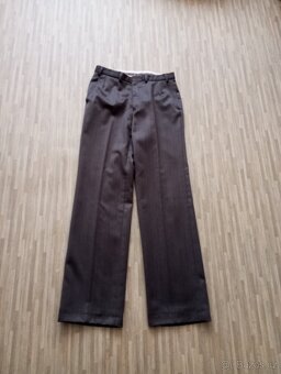 Hnědý pánský oblek - 4