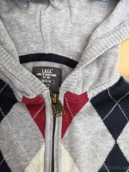 Svetr & klokanka s kapucí H&M vel. 122/128 - 4