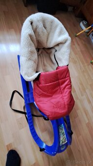 Saně s teplým fusakem - 4