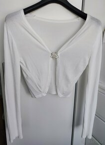 Svatební šaty 36-38 + doplňky - 4