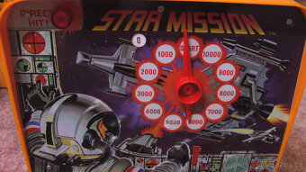 RETRO HRA  FLIPPER STAR MISSION - 4