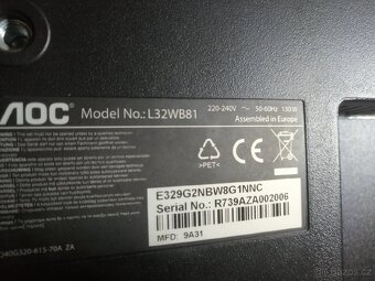 LCD TV AOC 32" / 82cm s HDMI - 4