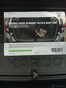 Oboustranný koberec kufru - 4