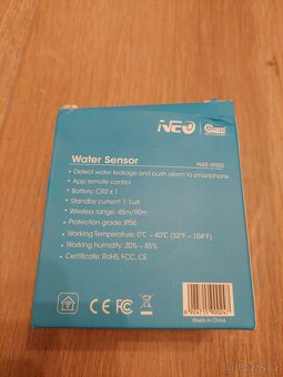 Zigbee záplavový sensor, detektor úniku vody - 4