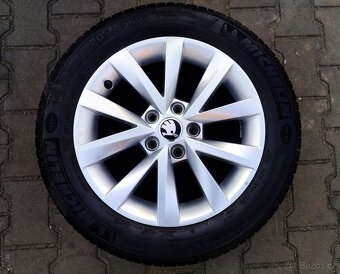 Alu kola originál Škoda Octavia III 5x112 R16 Alcatras - 4
