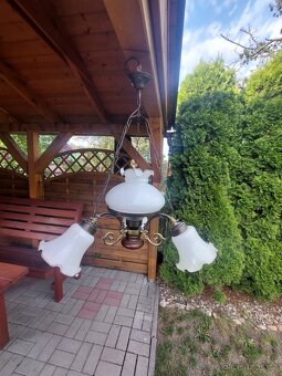 Lustr a lampa stolní - 4