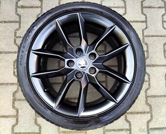 Alu kola originál Škoda Octavia II, III, RS 5x112 R18 Gemini - 4