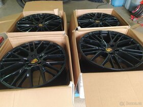 SLEVA Prodám origo Alu kola Porsche Panamera 5x130 r21 - 4