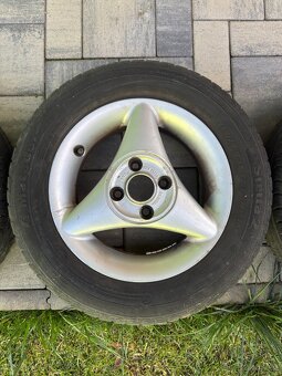 Opel corsa B, ALU kola R13, rozteč 4x100, vzorek 90 % - 4