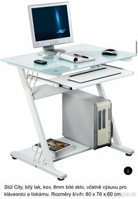 PC stůl + židle Ikea - 4