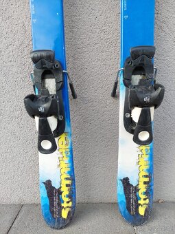 Dětské lyže STÖCKLI, 105 cm + lyžáky - 4