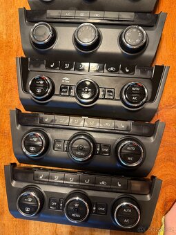 Ovládání topení a klimatizace Octavia 3 - 4