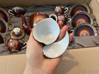 Porcelánová sada Grácie, zn. Moritz Zdekauer - 4