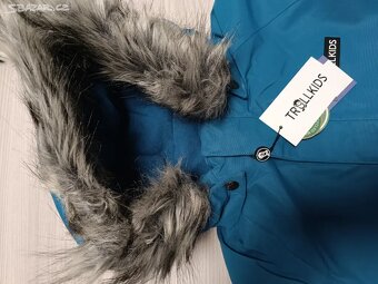 Nová Zimní kombinéza Zn.Trollkids vel. 140 - 4