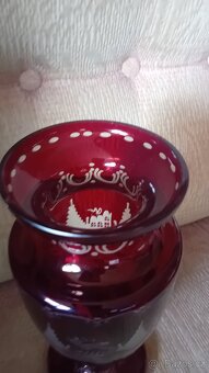 EGERMANN  RUBÍNOVÁ VÁZA - 4