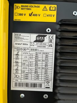 Svářečka ARISTO 500ix s podavačem - 4