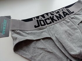 VÝPRODEJ pánské bavlněné slipy Jockmail - XL (eu M) - 4