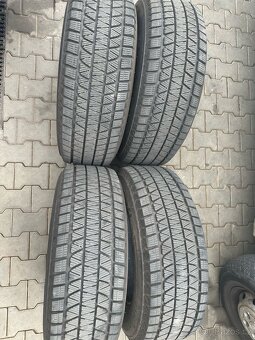 Sada kol Toyota r18 5x150 zimní BRIDGESTONE jako NOVÝ - 4