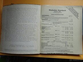 DR KURSBUCH 1939,německý jízdní řád - 4
