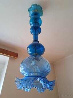 Lampa starožitná, unikátní kus - 4