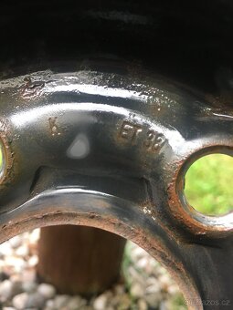 Plechové kola 5x100 R15, 185/65 R15 zimní - 4