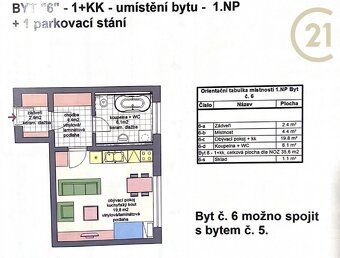Bezbariérový byt 1+kk s parkovacím stáním v novostavbě – ... - 4