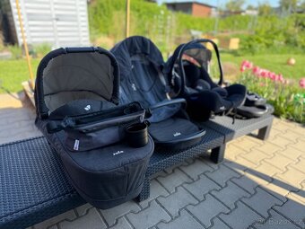 Kočárek JOIE + autosedačka + příslušenství HEZKÝ STAV - 4